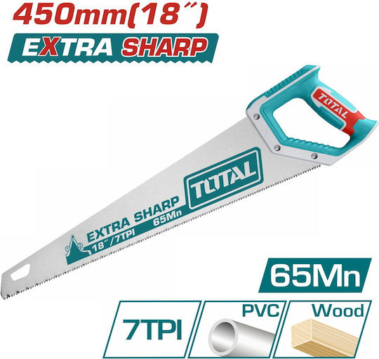 Total Πριόνι Ξύλου 45cm THT55450