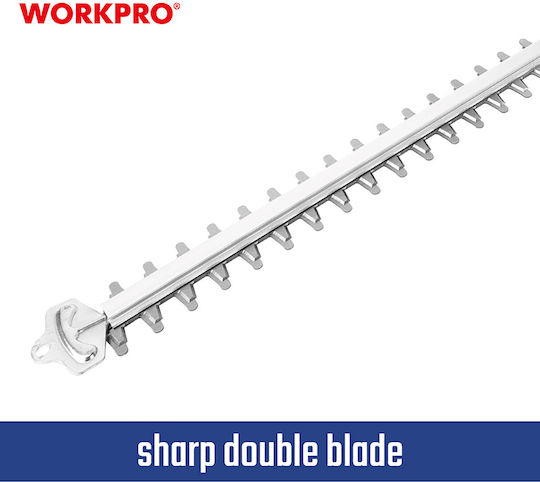 WorkPro Solo Hedge Trimmer Battery 20V with Blade 45cm WP391613