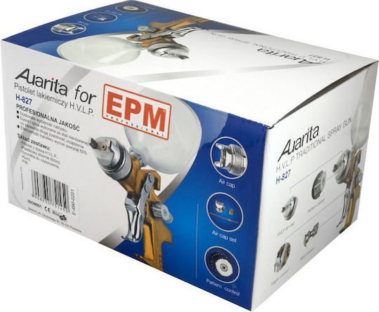 EPM Luft-Spritzpistole HVLP Schwimmender Becher 2mm