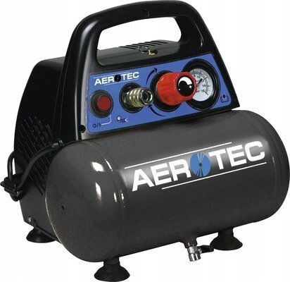 Aerotec Airliner 6 Einphasig Luftkompressor 78dB mit Leistung 1.5hp und Lufttank 6Es 200664