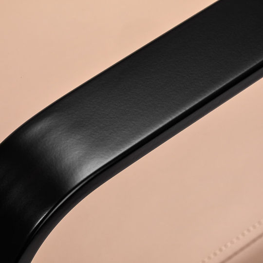 Activeshop Καρέκλα Ηairdresser Schwarz mit verstellbarer Höhe
