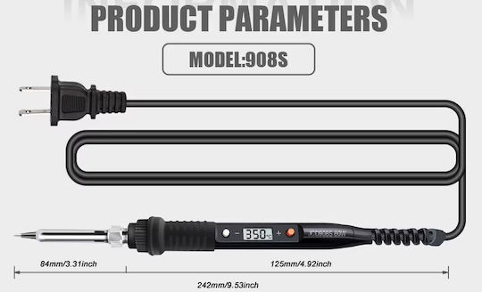 908S Soldering Iron Electric 80W