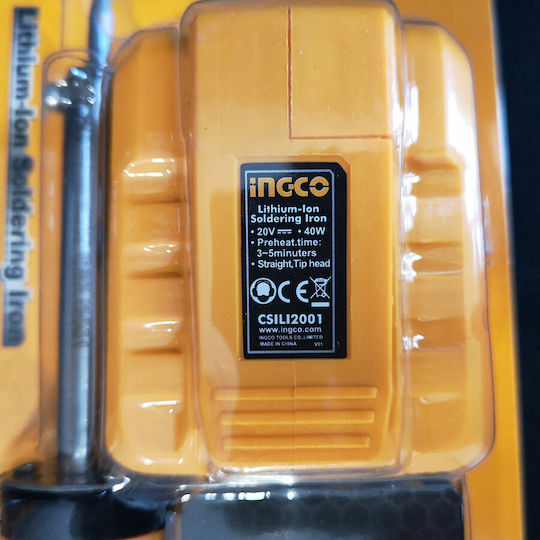 Ingco CSILI2001 Fier de lipit Baterie 20V