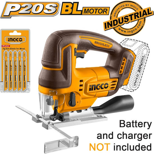 Ingco Jig Saw 20V Solo Brushless