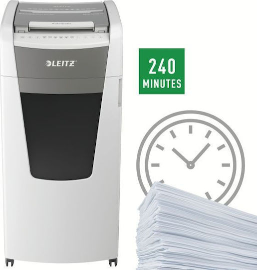 Leitz Καταστροφέας Εγγράφων 10 Φύλλων με Κάδο 110lt
