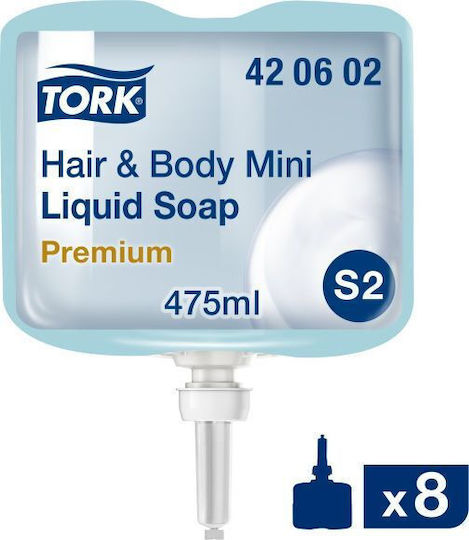 Tork Hair and Body Κρεμοσάπουνο Χεριών 475ml 420602