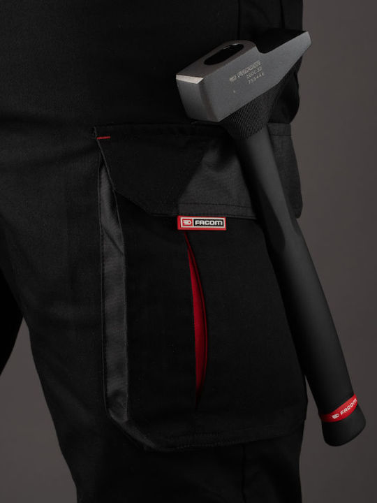 Facom Work Coveralls Full Body Black