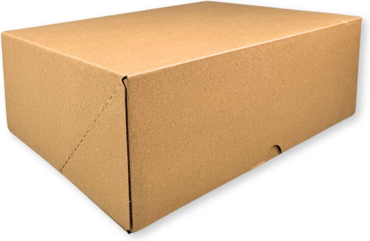 Carton E-shop Shoes Automatic Opening Kraft 38x28,5x13,5cm No95