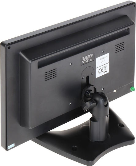 Monitor Συστημάτων CCTV Μαύρο TFT-12/CCTV