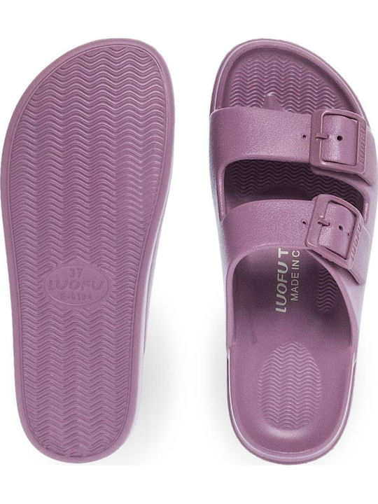Șlapi Tip Sandale Violet