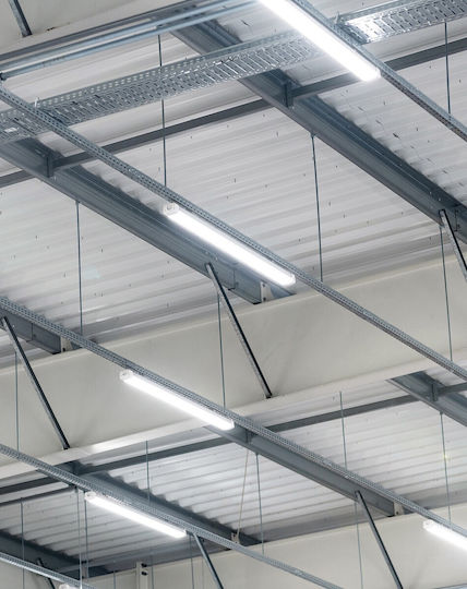 VK Lighting Lichtleiste Außenbereich mit integriertem LED 45W 153cm