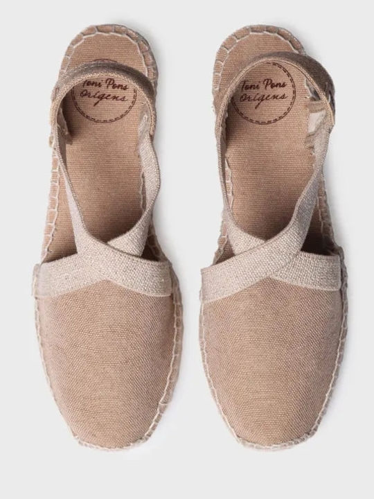 Verdi-v Women's Fabric Espadrilles Beige