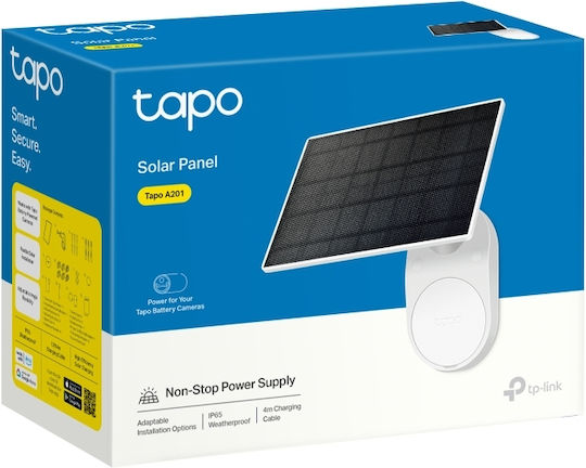 TP-LINK Слънчев панел на CCTV Системи Tapo A201