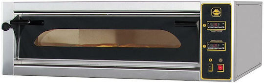 Sergas F6L Elektrisch Pizzaofen Schamottestein 7.5kW 113x77x44cm