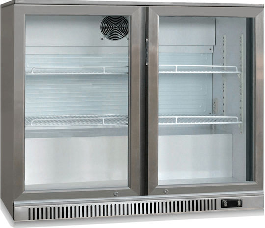 Karamco GN-320L Beverage Refrigerator Back Bar 320lt with Three Doors Height 89.5cm x Width 133.5cm x Length 51cm