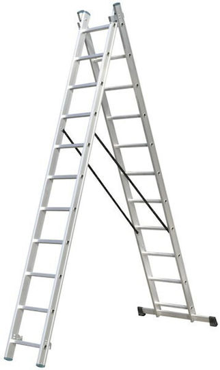 Prostep Teleskopische Leiter Aluminium 14 Stufen