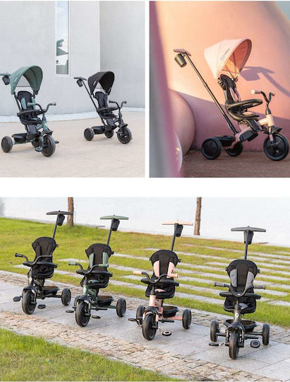 Q Play Elite Platinum Convertible with Parental Handle 6 in 1 for 10 Months Green