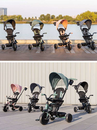 Q Play Elite Platinum Convertible with Parental Handle 6 in 1 for 10 Months Pink