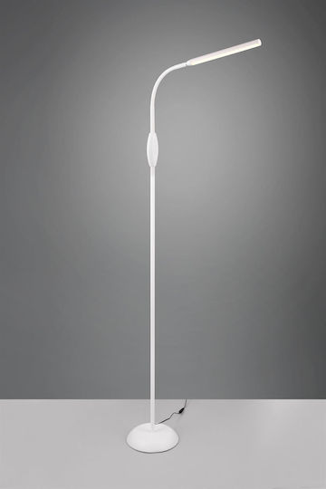 Trio Lighting LED Stehleuchte H145xB21cm. mit Einstellbarem Weißem Licht 700lm Weiß