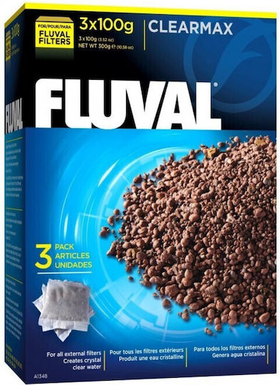 Fluval Clearmax Biological Porous Material for Aquarium Filtering 3x100gr 1pcs