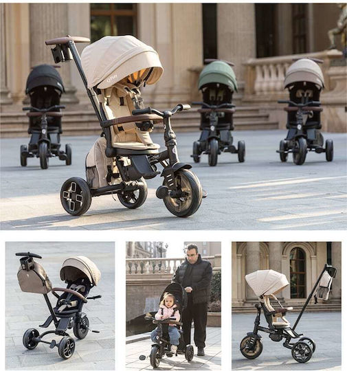 Q Play Comfo Max Foldable & Convertible 7 in 1 for 10 Months Brown