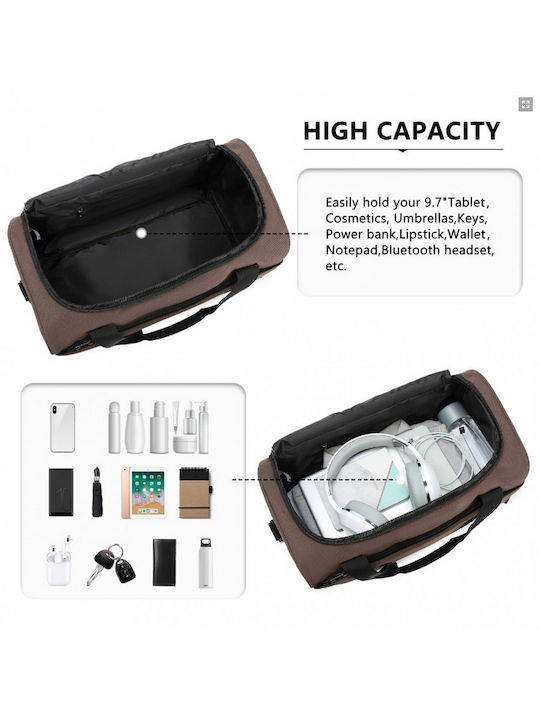 Miss Lulu Structured Travel Duffle Bag