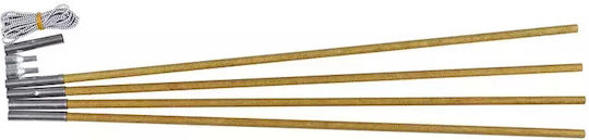 OZtrail Tent Equipment Poles Camping Set 4 Pieces 6.9mm