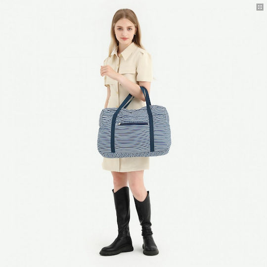 Miss Lulu Geantă de voiaj Albastru marin Textil