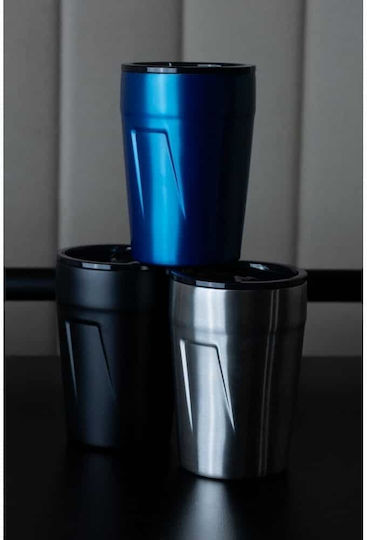 Troika Ποτήρι Θερμός Ανοξείδωτο BPA Free 300ml Μπλε