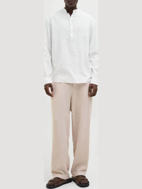 Short Sleeve White Blouse