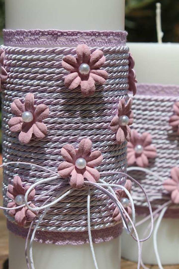 Lumânare parfumată handmade Flori de Liliac 6.5x10 0516030