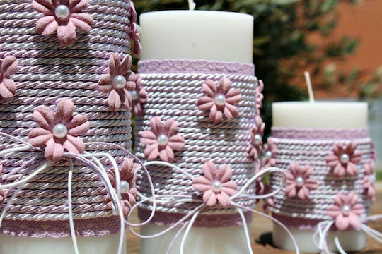 Lumânare parfumată handmade Flori de Liliac 6.5x10 0516030