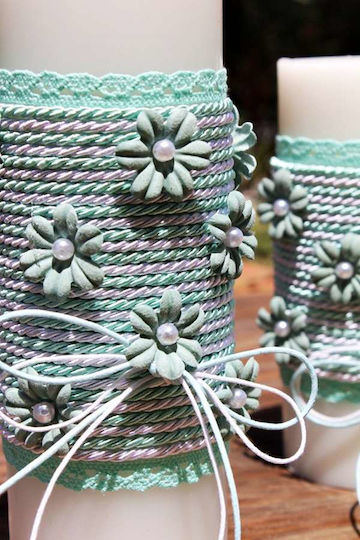 Lumânare Parfumată Handmade Flori de Mentă 6.5x20 0516030