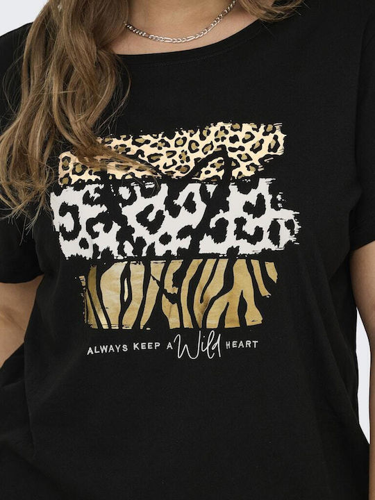 Γυναικείο T-shirt Μαύρο