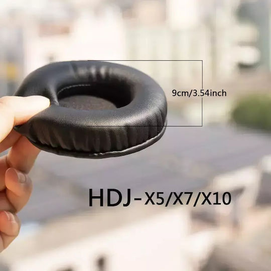 Ανταλλακτικά Μαξιλαράκια Pioneer Hdj-x7/x10 Dj Ζεύγος-μαύρο Συμβατά