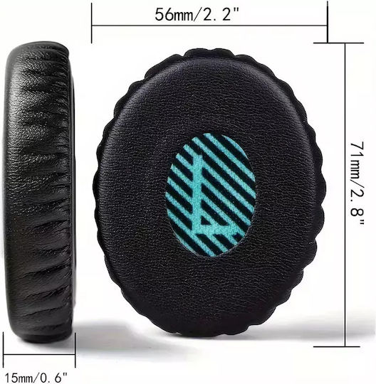 Perne de schimb pentru urechi Bose On-ear 2 perechi-negru compatibil