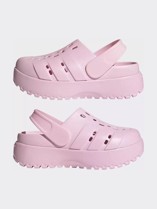adidas Adilette Clog Γυναικεία Σαμπό Ροζ