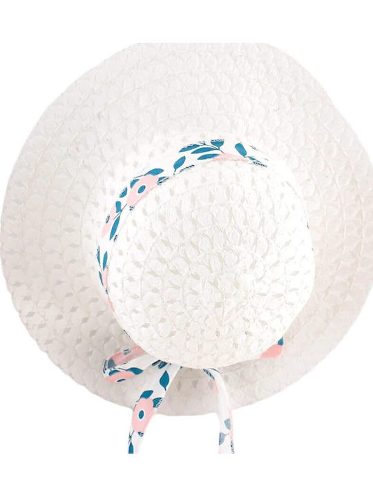 Детска Рокля Без ръкави Флорален White With Pink