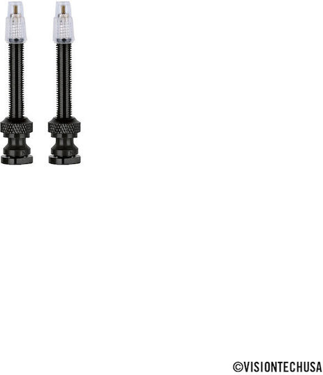 Vision Tubeless Alloy Valve 60 Mm Set E0706b