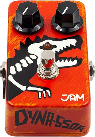 Jam Pedals Dynassor Πετάλι Effect Compressor Ηλεκτρικής Κιθάρας και Ηλεκτρικού Μπάσου