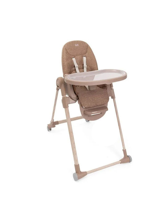 Chicco Polly Armonia Klappbarer Baby Hochstuhl 3 in 1 Terrakotta