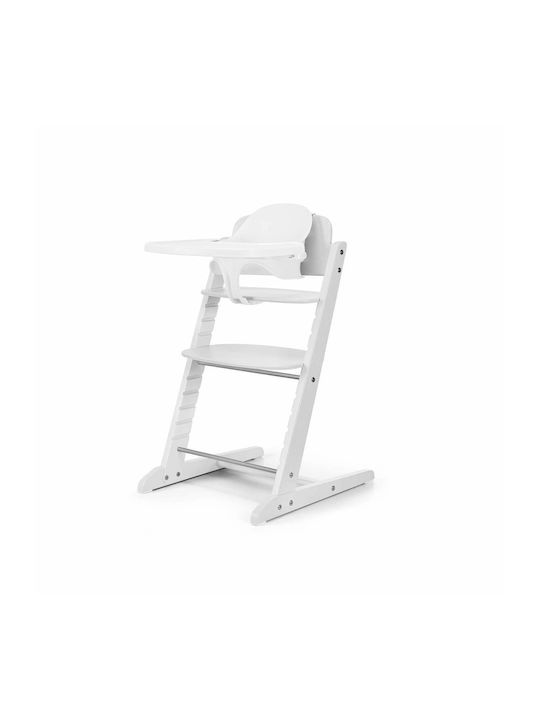 Cybex Iris Baby Hochstuhl 3 in 1 mit Höhenverstellbar Beech Wood Weiß