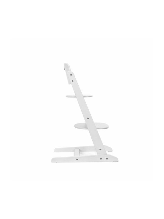 Cybex Iris Baby Hochstuhl 3 in 1 mit Höhenverstellbar Beech Wood Weiß