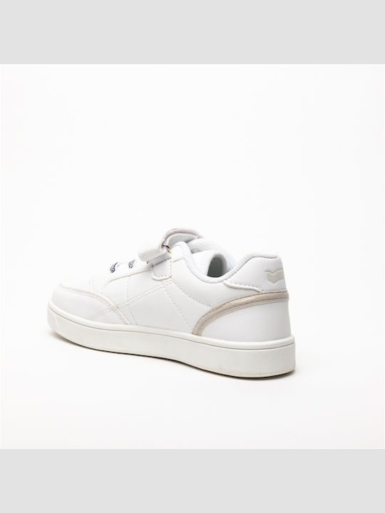 Παιδικά Sneakers με Σκρατς Λευκά