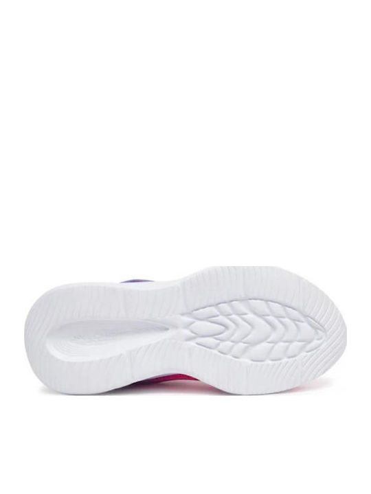 LIGHTED GORE Παιδικά Sneakers με Σκρατς & Φωτάκια Φούξια