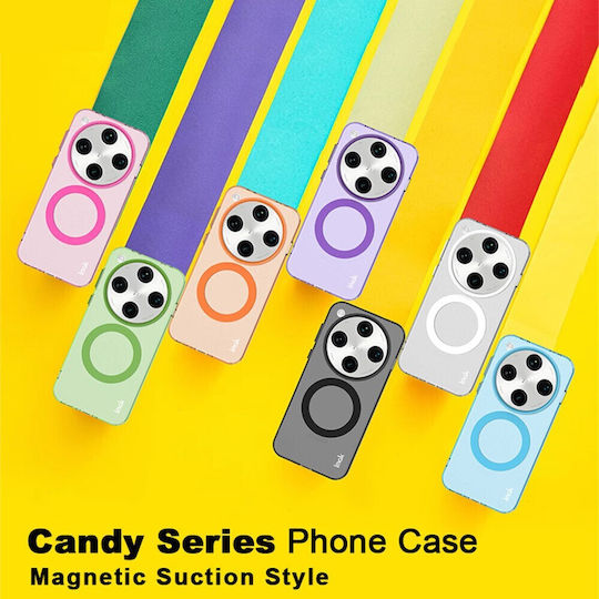 Imak Series Back Cover Σιλικόνης Μαύρο (Oppo Find X8 Pro)