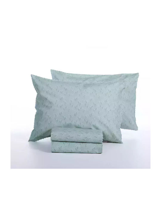 Nef-Nef Homeware Сет Чаршафи 240x270см. Josefine Мента 4бр