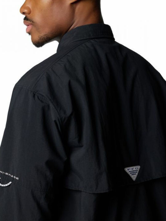 Pfg Bahama Langärmlig Hemd Black
