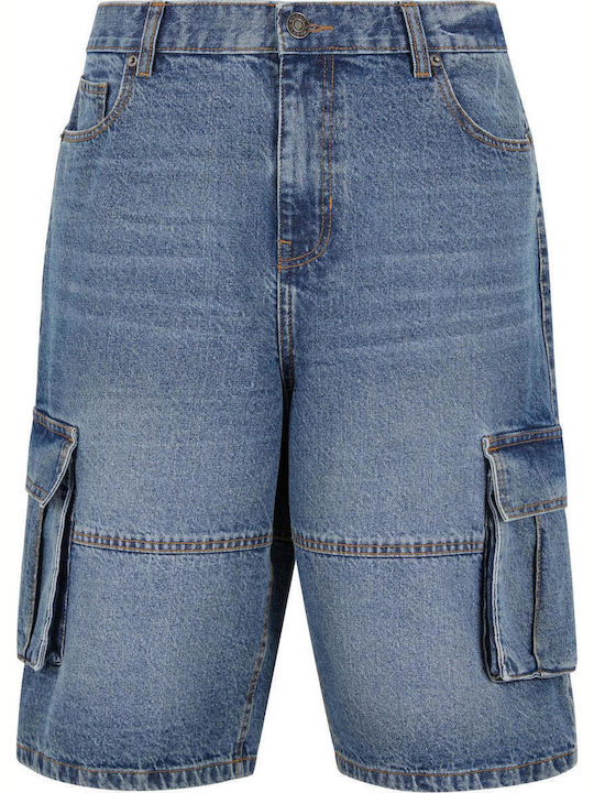 Ανδρική Βερμούδα Cargo Mid Deep Blue