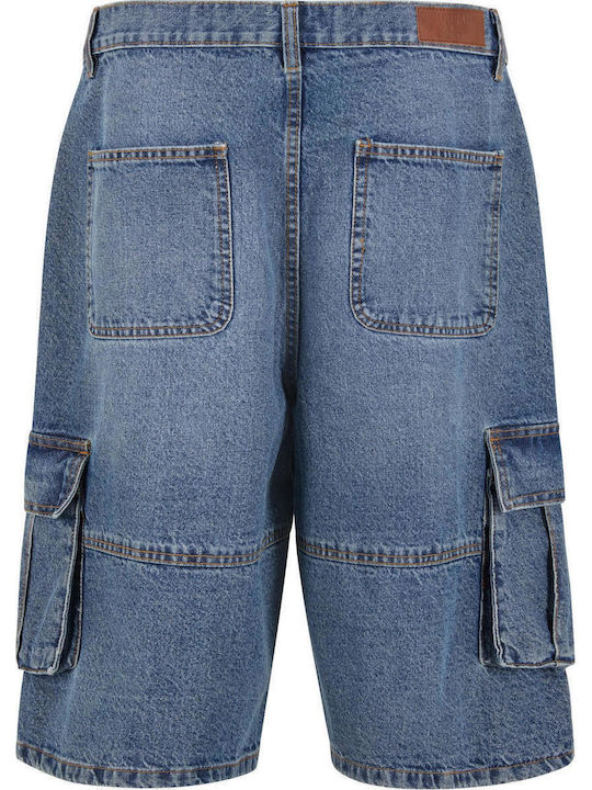 Ανδρική Βερμούδα Cargo Mid Deep Blue